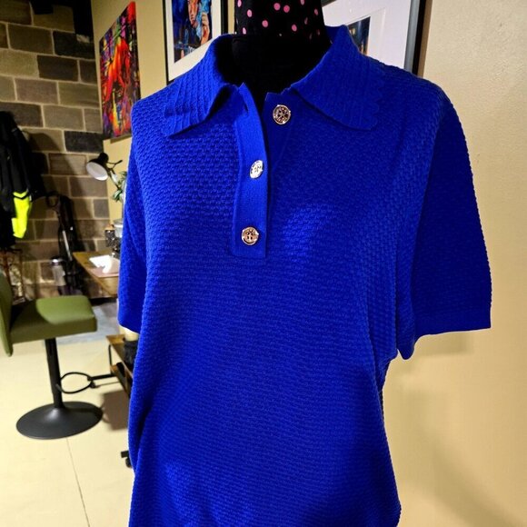 Tommy Hilfiger Short-Sleeve Sweater XL - Picture 1 of 5